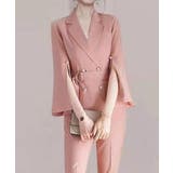 ケープジャケット風スーツセットアップ 韓国ファッション ハイウエスト | aimoha  | 詳細画像5 