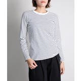 ボーダー長袖Tシャツ | aimoha | 詳細画像4