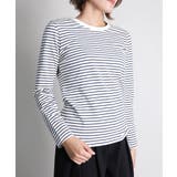 ボーダー長袖Tシャツ | aimoha | 詳細画像5