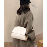 オフホワイト | 新作 シンプルショルダーバッグ レディース | aimoha 