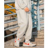 ベーシック 刺繍入り暖かいボアスウェットパンツ ジョガーパンツ | HOOK | 詳細画像15 