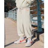 ベーシック 刺繍入り暖かいボアスウェットパンツ ジョガーパンツ | HOOK | 詳細画像22 