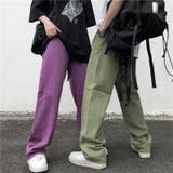 【genxder】ユニセックスレトロデニムパンツ 韓国ファッション ストリート系 | aimoha men | 詳細画像3 