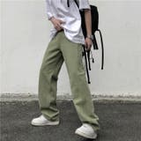 グリーン | 【genxder】ユニセックスレトロデニムパンツ 韓国ファッション ストリート系 | aimoha men