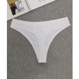 ホワイト | Jasmine Grandiflorum Tバックショーツ | aimoha 