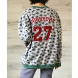 バック刺繍レオパード総柄スウェットストリート系 ロンT スウェット | HOOK | 詳細画像30
