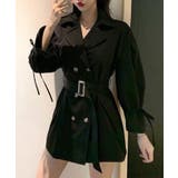 【Jasmine】ミニ丈トレンチコート＆トレンチワンピース 韓国ファッション ツ… | aimoha  | 詳細画像8 