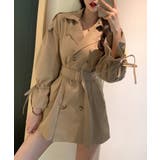 【Jasmine】ミニ丈トレンチコート＆トレンチワンピース 韓国ファッション ツ… | aimoha  | 詳細画像11 