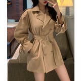 【Jasmine】ミニ丈トレンチコート＆トレンチワンピース 韓国ファッション ツ… | aimoha  | 詳細画像13 