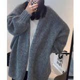 シンプルチュニックトッパー カーディガン 韓国ファッション | aimoha  | 詳細画像6 