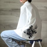 【genxder】ユニセックスオリジナル蝶々ミリタリージャケット ブラウス 韓国… | aimoha | 詳細画像1