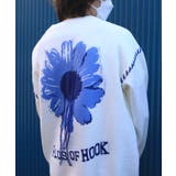 個性派レイジーステッチフリンジ付きマーガレットニットプルオーバー ストリート系 | HOOK | 詳細画像20