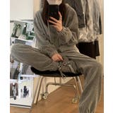 韓国風スウェットパンツ ストレートパンツ フルレングスパンツ | aimoha | 詳細画像9