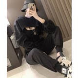 超ショート丈パーカースウェットセットアップ 韓国ファッション レディース | aimoha | 詳細画像9
