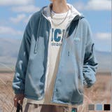 リバーシブル2WAY薄手ボアジャケット ストリート系 ロンT | HOOK | 詳細画像1 