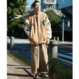 ユニセックスアメカジワッペン刺繍スタジャンジャケット ストリート系 ロンT | HOOK | 詳細画像12