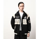 ブルゾン【HOOK】アメカジワッペン刺繍配色切り替えハイネックブルゾン ストリー… | HOOK | 詳細画像9 