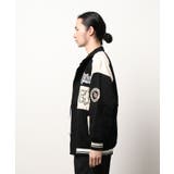 ブルゾン【HOOK】アメカジワッペン刺繍配色切り替えハイネックブルゾン ストリー… | HOOK | 詳細画像11 