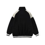 ブルゾン【HOOK】アメカジワッペン刺繍配色切り替えハイネックブルゾン ストリー… | HOOK | 詳細画像2 