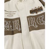 ブルゾン【HOOK】アメカジワッペン刺繍配色切り替えハイネックブルゾン ストリー… | HOOK | 詳細画像5 