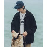 ブルゾン古着風バッグ英字刺繍フェイクスエード生地コーチジャケット ストリート系 | HOOK | 詳細画像12