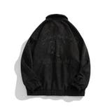 ブルゾン古着風バッグ英字刺繍フェイクスエード生地コーチジャケット ストリート系 | HOOK | 詳細画像21