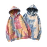 タイダイ柄パーカー カップル ペアルック | HOOK | 詳細画像1
