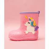 ピンク | 激かわいいアシメトリー 立体的な恐竜 レインブーツ | aimoha kids