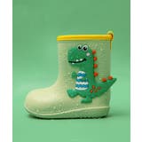 ミント | 激かわいいアシメトリー 立体的な恐竜 レインブーツ | aimoha kids