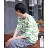 HOOK -original- ワッペン刺繍入り配色ボーダー半袖TEE【SS】 | HOOK | 詳細画像21