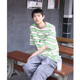 HOOK -original- ワッペン刺繍入り配色ボーダー半袖TEE【SS】 | HOOK | 詳細画像22