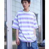 HOOK -original- ワッペン刺繍入り配色ボーダー半袖TEE【SS】 | HOOK | 詳細画像44