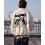 HOOK original サガラ刺繍ワッペンスタジャン | HOOK | 詳細画像1