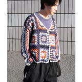 HOOK -original- 配色ハンドニットクロシェカーデ | HOOK | 詳細画像13