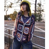 HOOK -original- 配色ハンドニットクロシェカーデ | HOOK | 詳細画像17