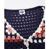HOOK -original- 配色ハンドニットクロシェカーデ | HOOK | 詳細画像3