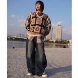 HOOK -original- 配色ハンドニットクロシェベスト | HOOK | 詳細画像49 