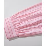 【HOOK】for girls  アシメトリーシャーリングストライプ柄シャツ | HOOK | 詳細画像15 