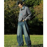 HOOK  original  アメカジパッチ刺繍デニム風ウォッシュハーフジップ | HOOK | 詳細画像17 