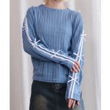 【HOOK】for girls 袖リボンライン透かしカットソー | HOOK | 詳細画像6