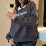 フェイクレイヤードスウェット | aimoha | 詳細画像1