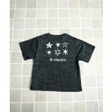 ブラック | 【aimoha-KIDS-】プリント キッズTシャツ | aimoha kids