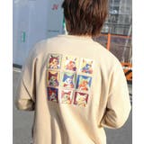 HOOK original 刺繍ワッペンネコイラストバックプリントスウェット | HOOK | 詳細画像17