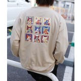 HOOK original 刺繍ワッペンネコイラストバックプリントスウェット | HOOK | 詳細画像31