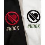 HOOK original 刺繍ワッペンネコイラストバックプリントスウェット | HOOK | 詳細画像46
