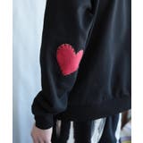 HOOK -original- ハート肘パッチ刺繍スウェット | HOOK | 詳細画像17 