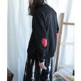 HOOK -original- ハート肘パッチ刺繍スウェット | HOOK | 詳細画像23 