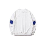 HOOK -original- ハート肘パッチ刺繍スウェット | HOOK | 詳細画像3 