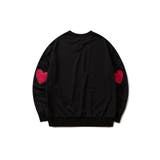 HOOK -original- ハート肘パッチ刺繍スウェット | HOOK | 詳細画像6 