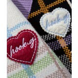 【HOOK】for girls ハートワッペンチェック柄ニットベスト | HOOK | 詳細画像6